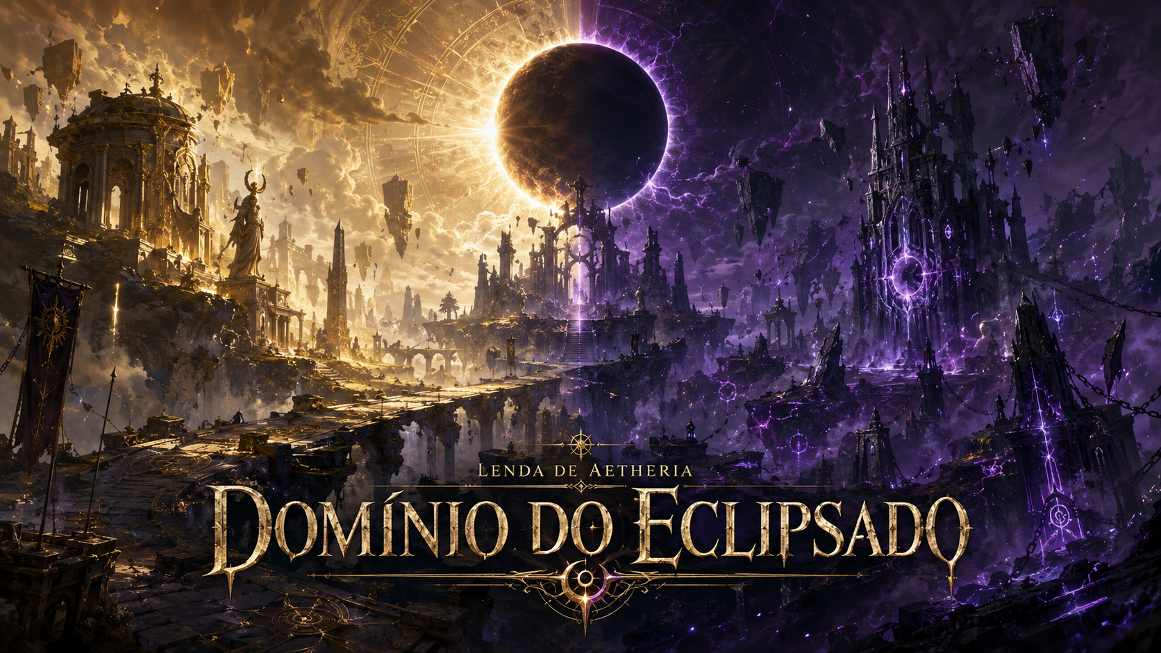 Banner ilustrativo de Domínio do Eclipsado