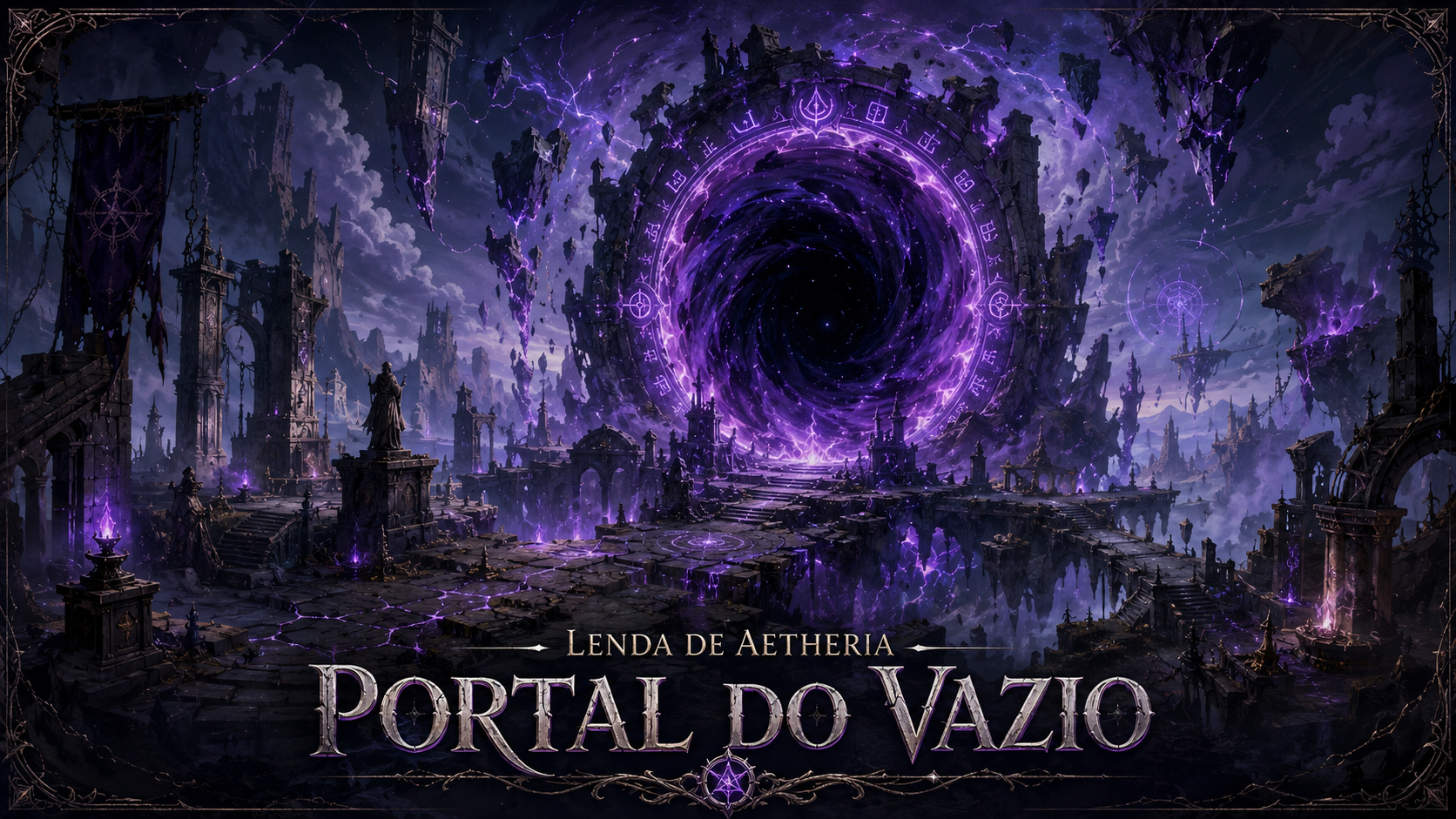 Banner ilustrativo de Portal do Vazio