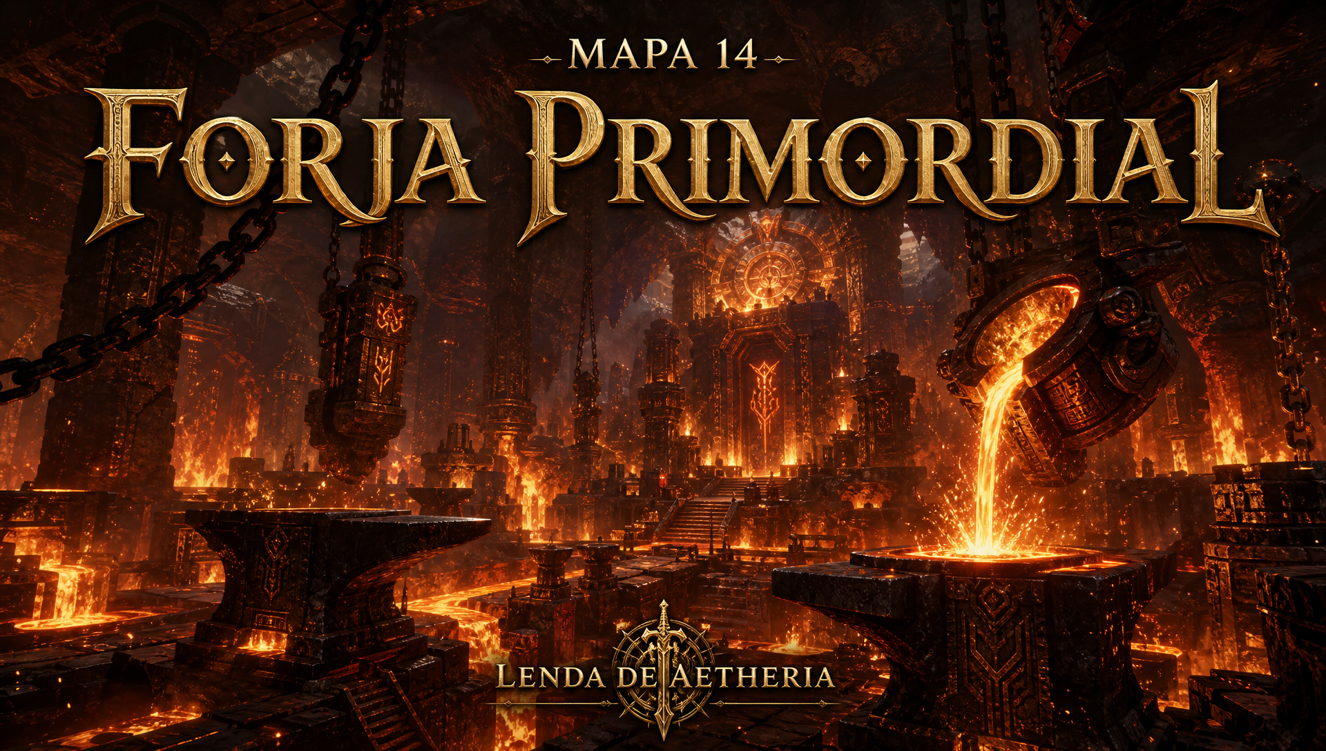 Banner ilustrativo de Forja Primordial