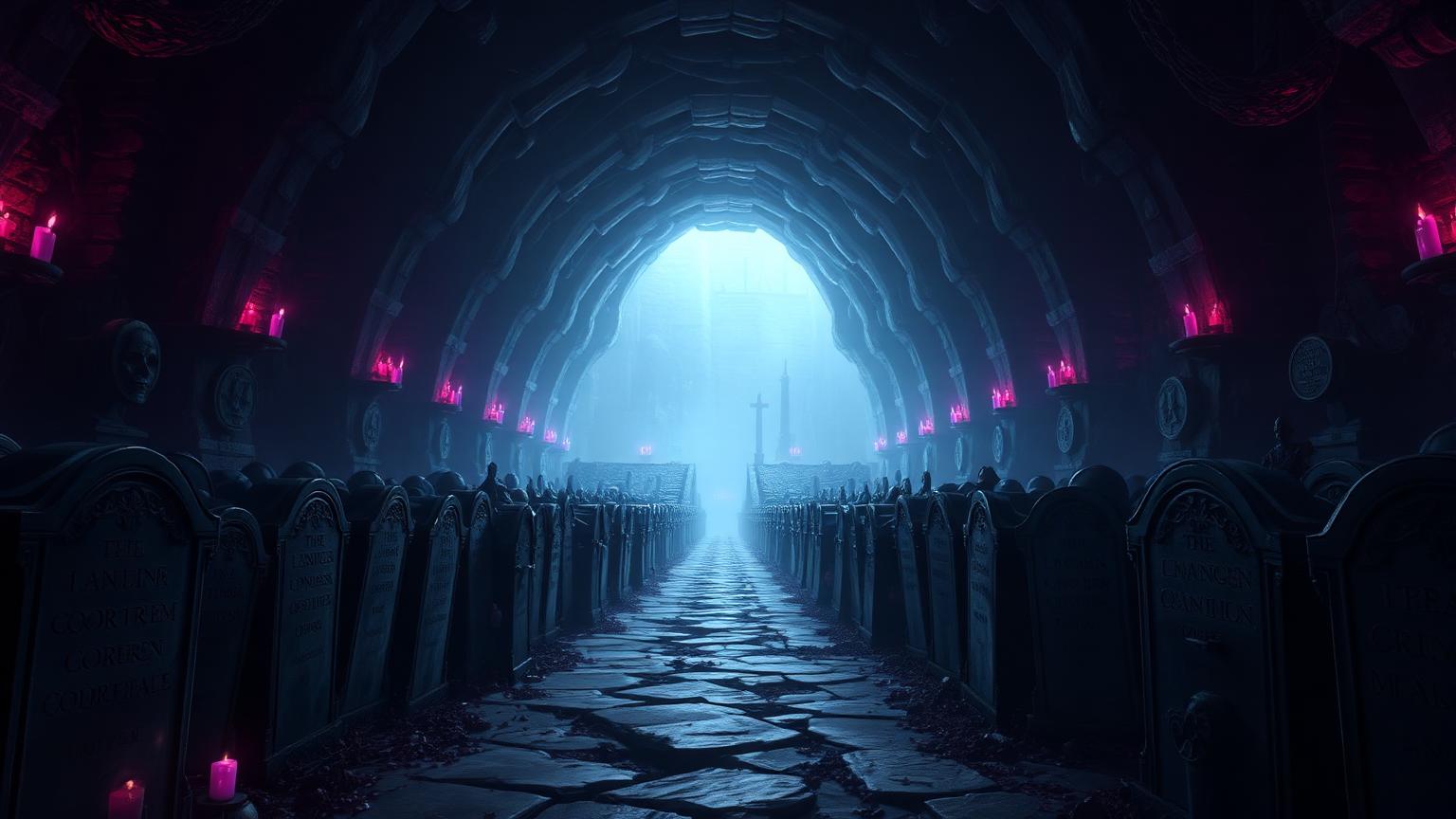 Banner ilustrativo de Cripta dos Mil Nomes